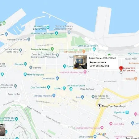 La Premiere-loft Centrico Tranquilo Con Parking Y Wifi * Vigo